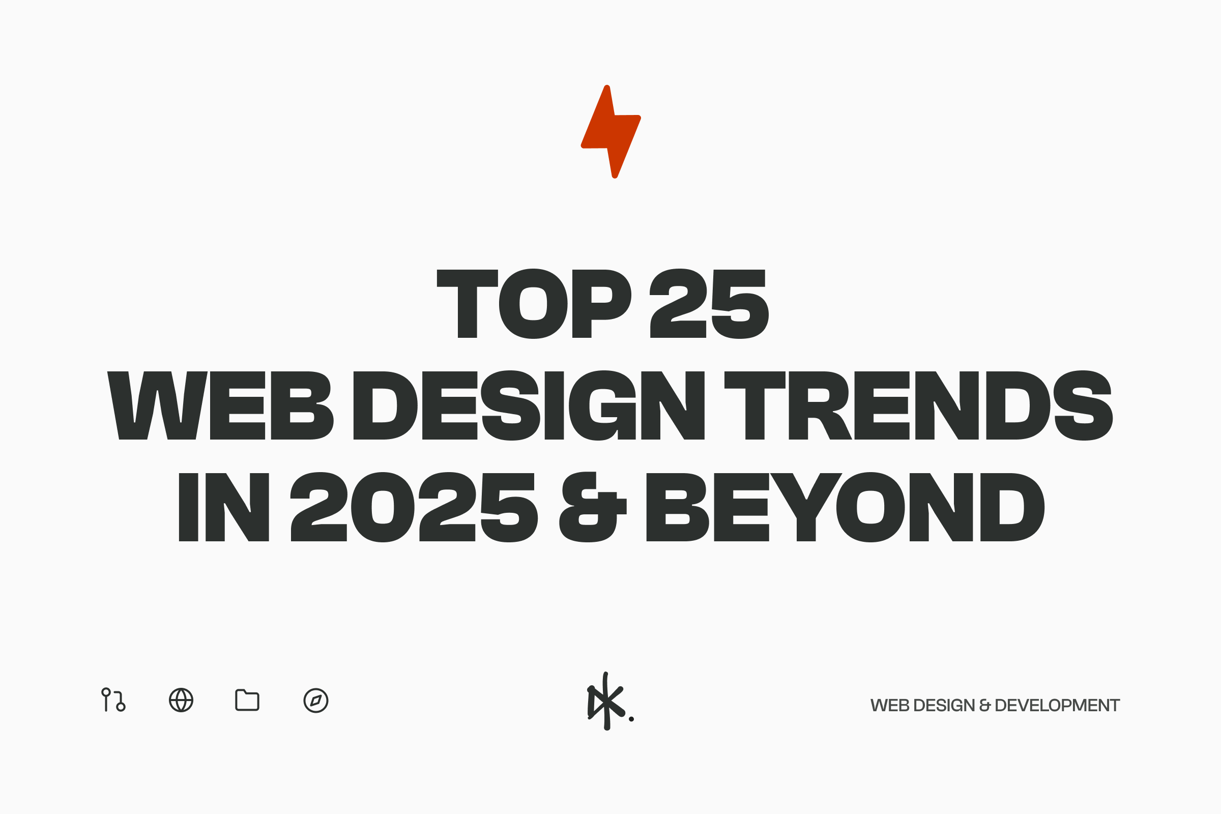 Top 25 Web Design Trends in 2025
